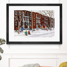 Il parait que l'hiver sera long by Nicole Laporte on GIANT ART - brown winter scenes