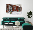 Il parait que l'hiver sera long by Nicole Laporte on GIANT ART - brown winter scenes