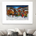 On prend un taxi by Nicole Laporte on GIANT ART - brown winter scenes