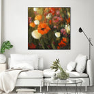 Prairie fleurie by Claude Tremblay on GIANT ART - green floral