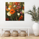 Prairie fleurie by Claude Tremblay on GIANT ART - green floral