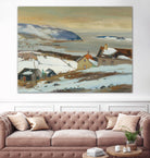 Baies St Paul II by Louis Tremblay on GIANT ART - beige landscape