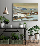 Baies St Paul II by Louis Tremblay on GIANT ART - beige landscape artistes du québec