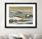 Baies St Paul II by Louis Tremblay on GIANT ART - beige landscape artistes du québec