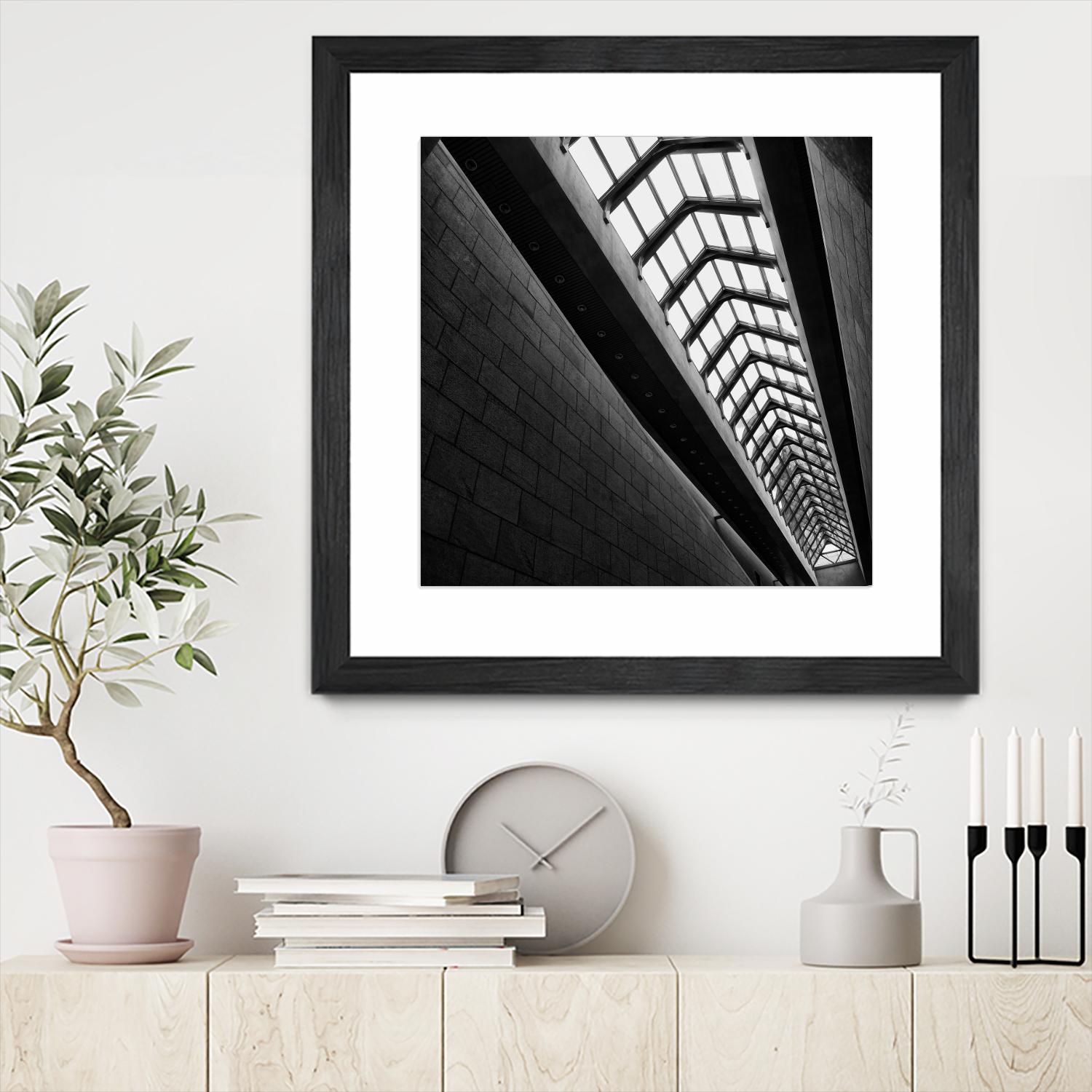 Urban line VI by Jean-François Dupuis on GIANT ART - white architectural
