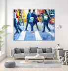 Go City III by Marc Archambault on GIANT ART - green city scene