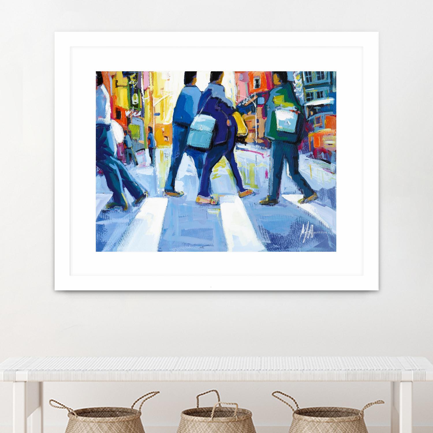 Go City III by Marc Archambault on GIANT ART - green city scene