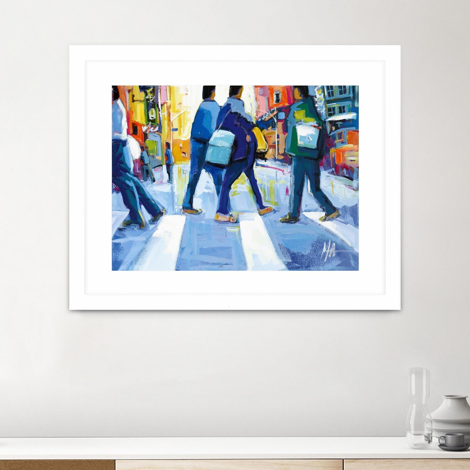 Go City III by Marc Archambault on GIANT ART - green city scene