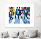 Go City III by Marc Archambault on GIANT ART - green city scene