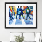 Go City III by Marc Archambault on GIANT ART - green city scene