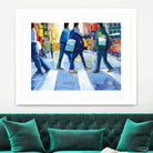 Go City III by Marc Archambault on GIANT ART - green city scene