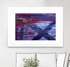 We Meet Halfway I by Jean-François Dupuis on GIANT ART - purple abstract