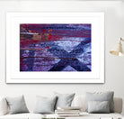 We Meet Halfway I by Jean-François Dupuis on GIANT ART - purple abstract