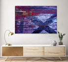 We Meet Halfway I by Jean-François Dupuis on GIANT ART - purple abstract