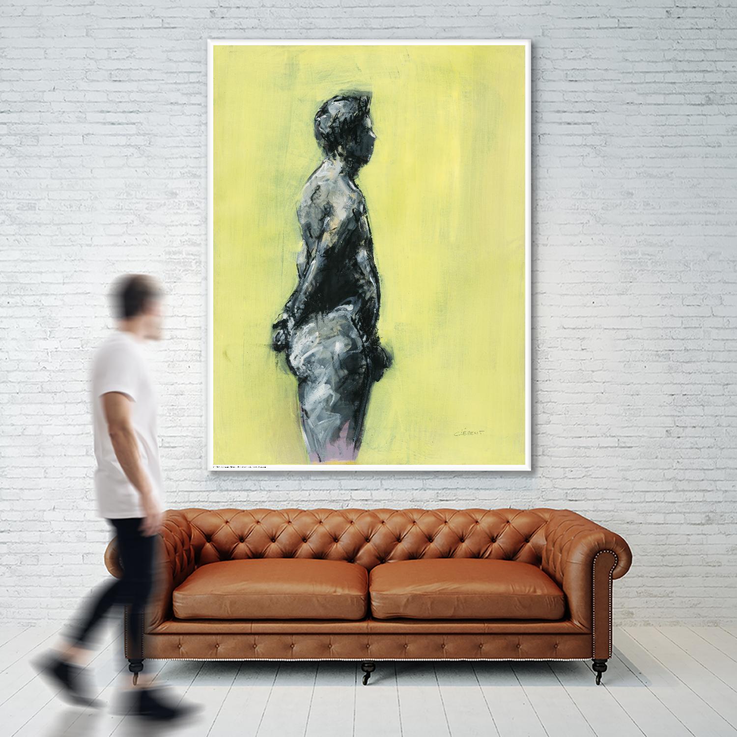 Rizas by Jacques Clement on GIANT ART - grey nude