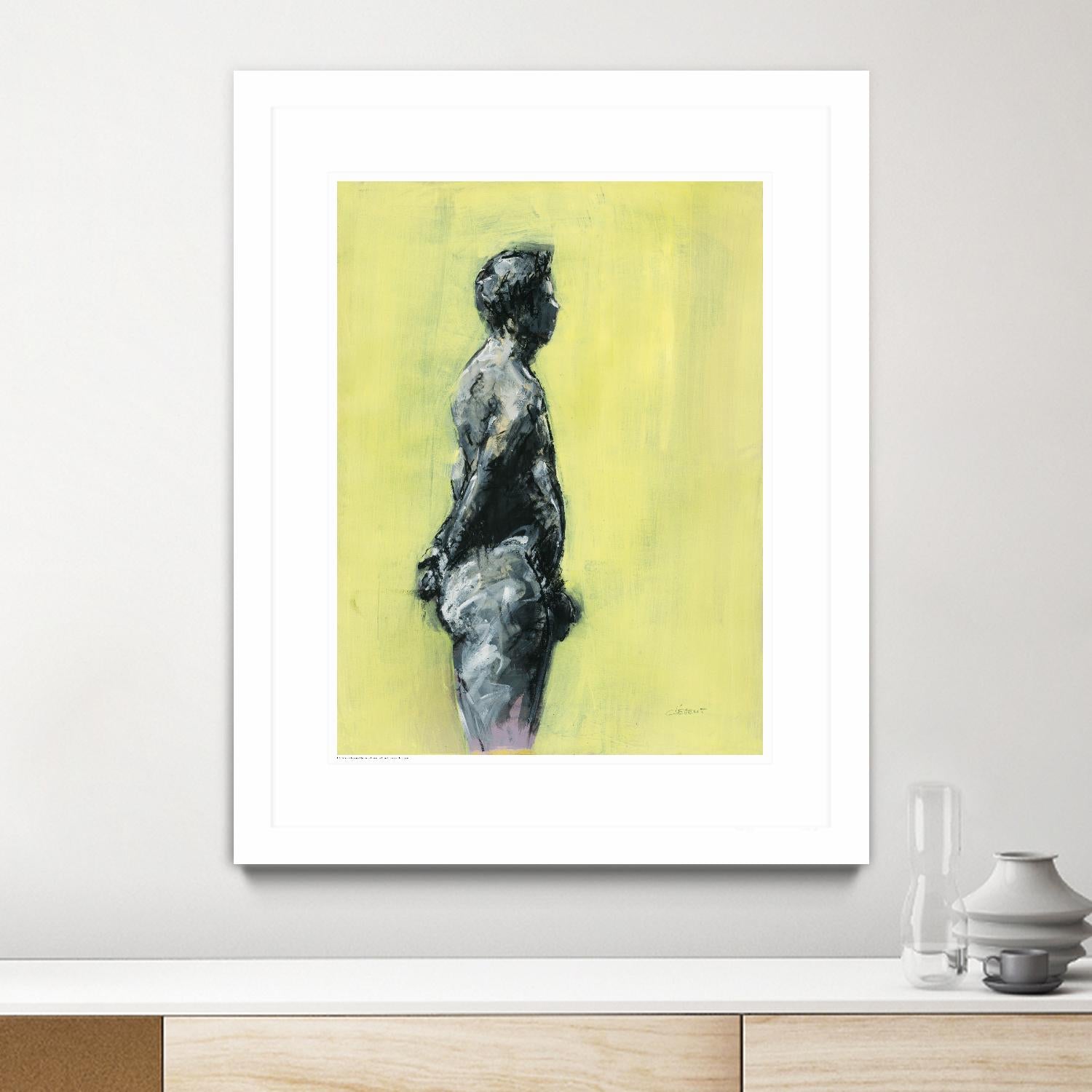 Rizas by Jacques Clement on GIANT ART - grey nude