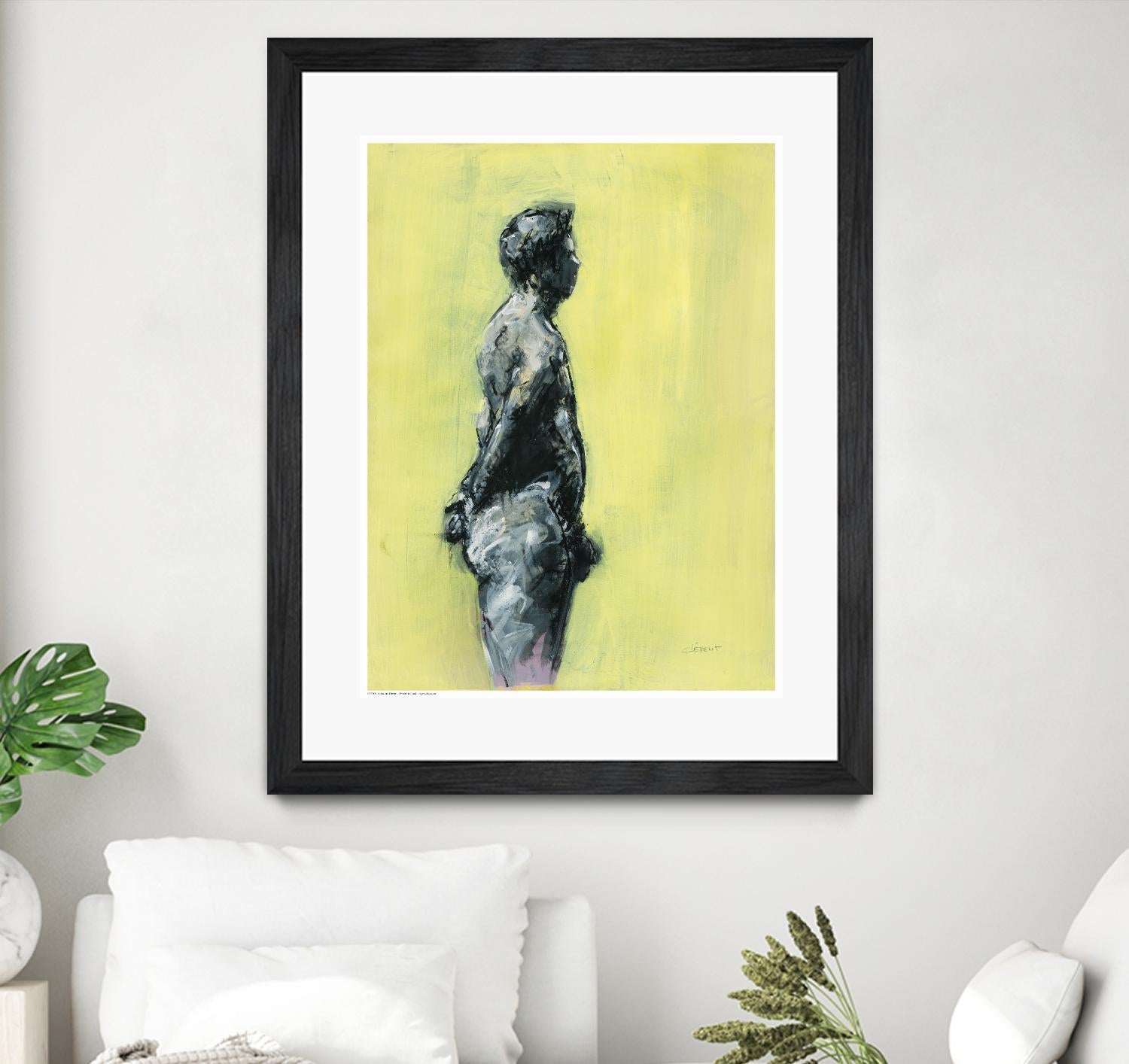 Rizas by Jacques Clement on GIANT ART - grey nude