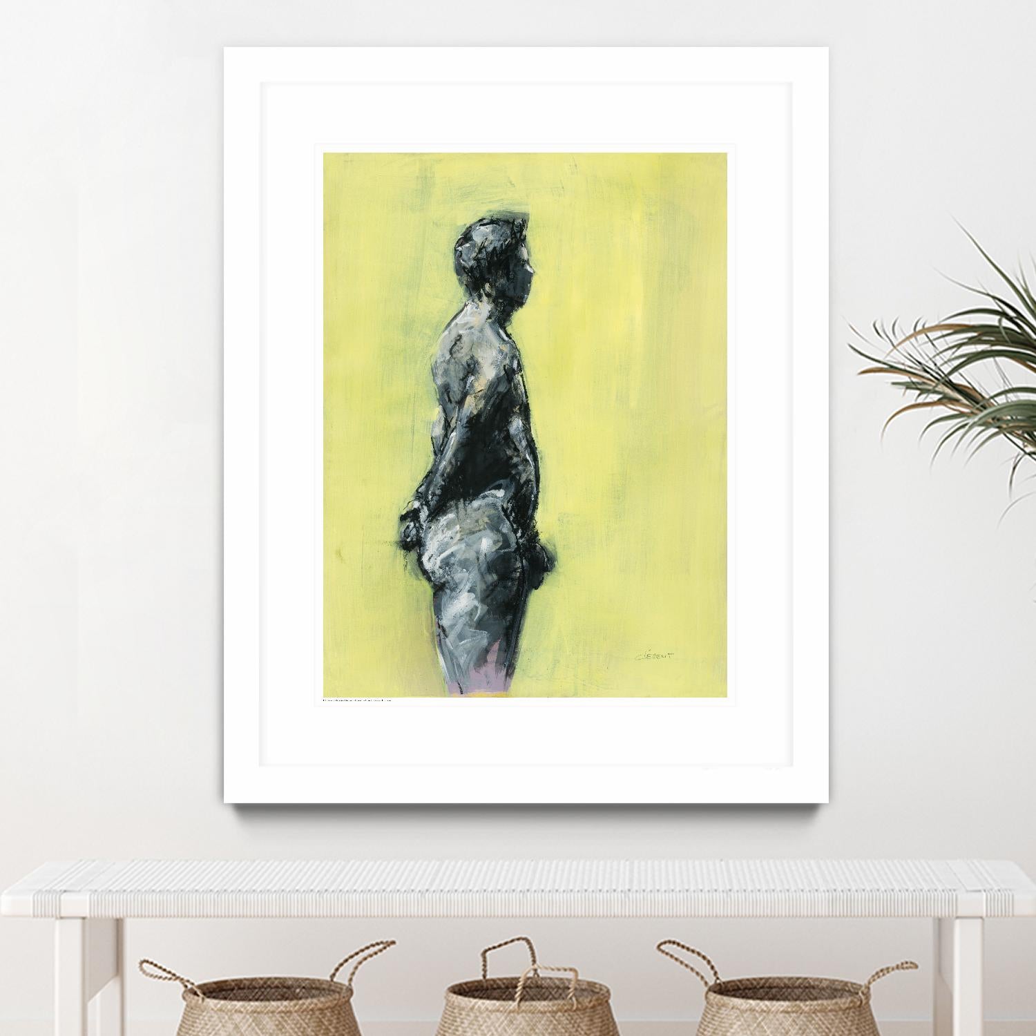 Rizas by Jacques Clement on GIANT ART - grey nude