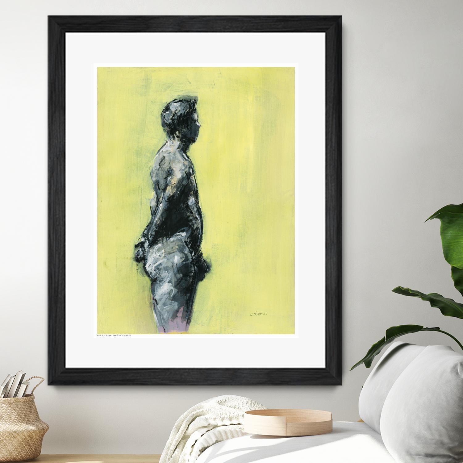 Rizas by Jacques Clement on GIANT ART - grey nude