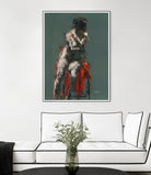 Hadel by Jacques Clement on GIANT ART - red nude