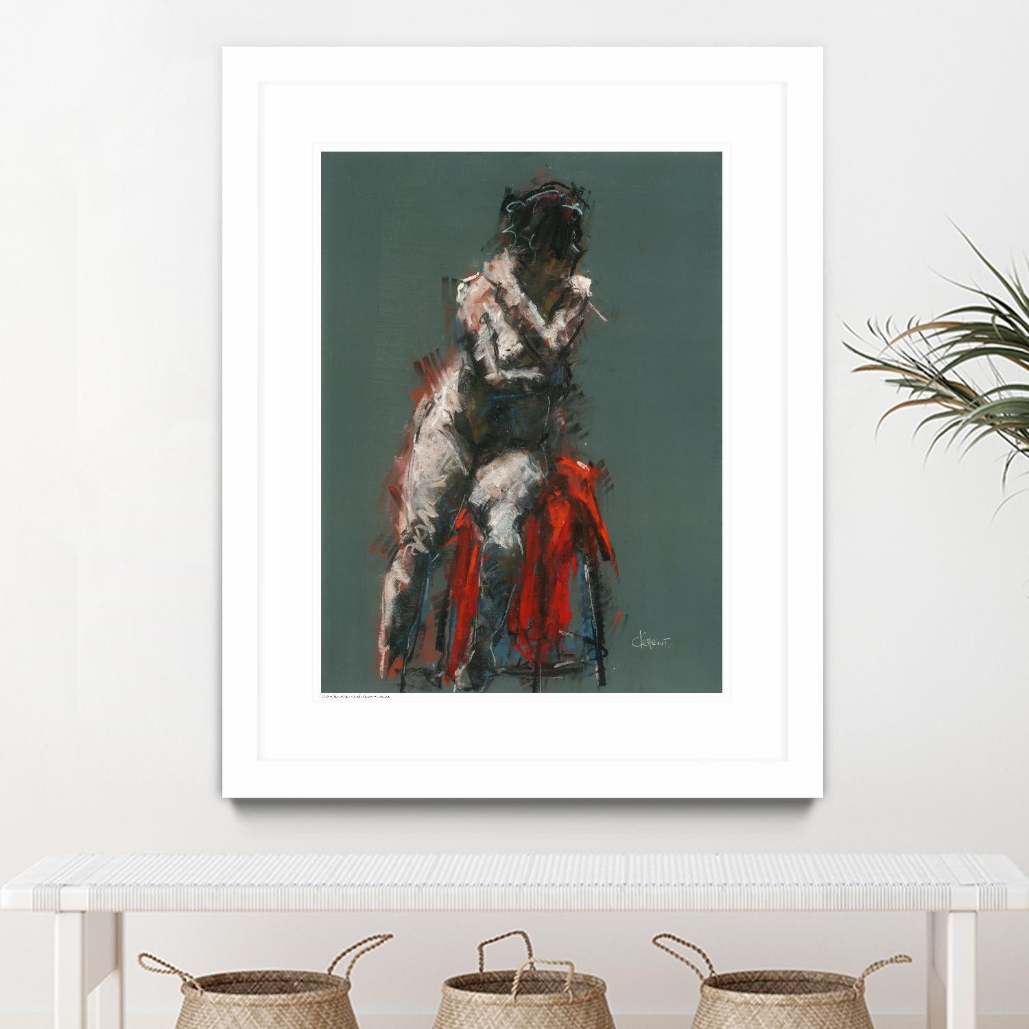 Hadel by Jacques Clement on GIANT ART - red nude