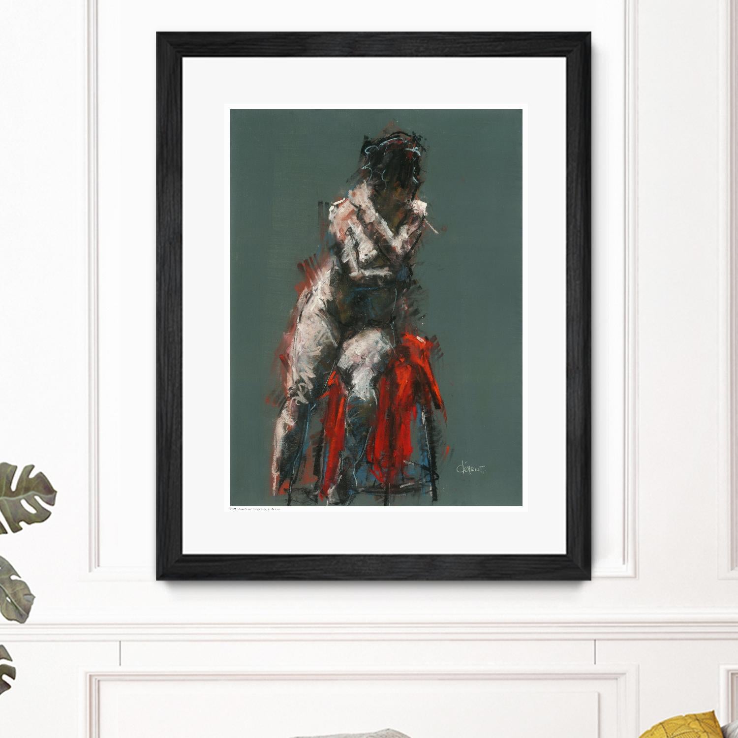 Hadel by Jacques Clement on GIANT ART - red nude