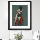 Hadel by Jacques Clement on GIANT ART - red nude