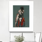 Hadel by Jacques Clement on GIANT ART - red nude