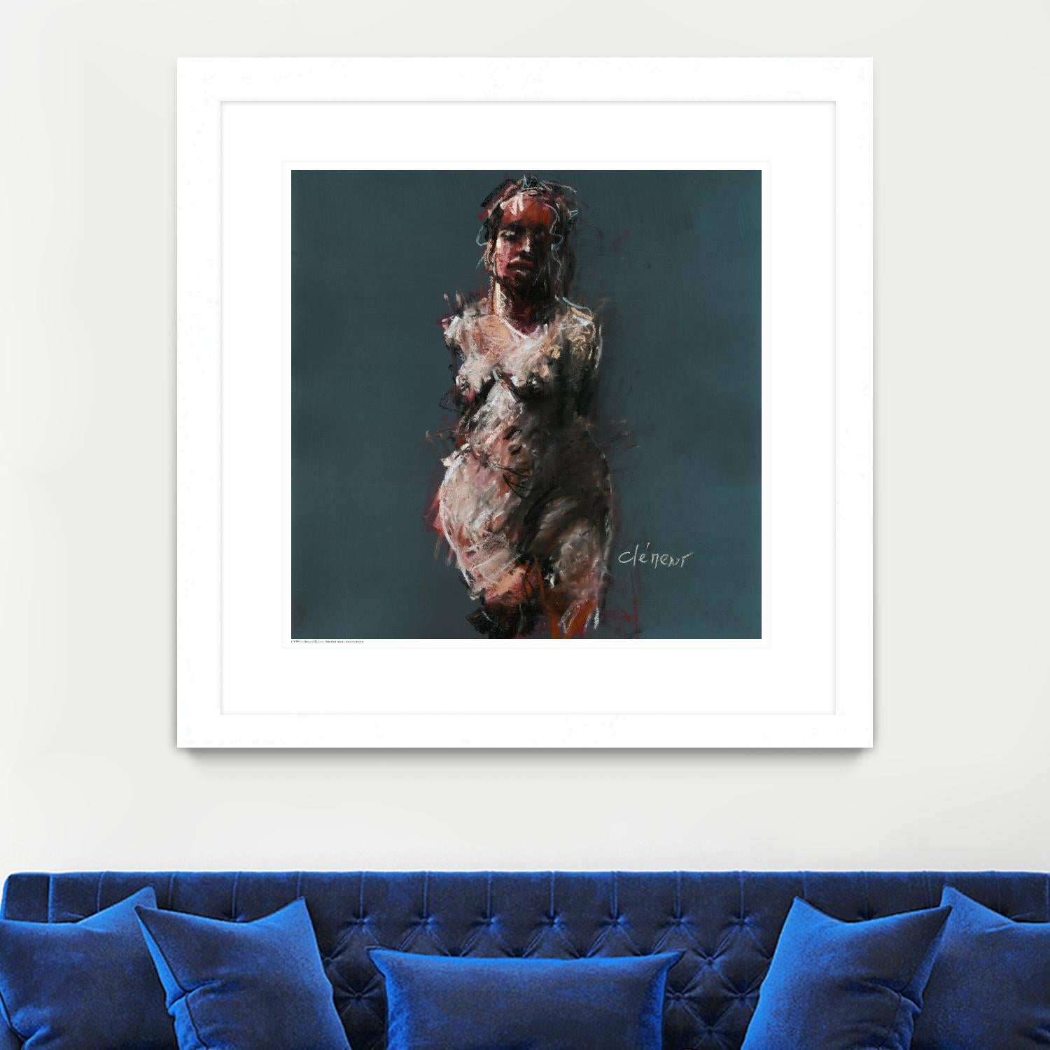 Emary by Jacques Clement on GIANT ART - beige nude