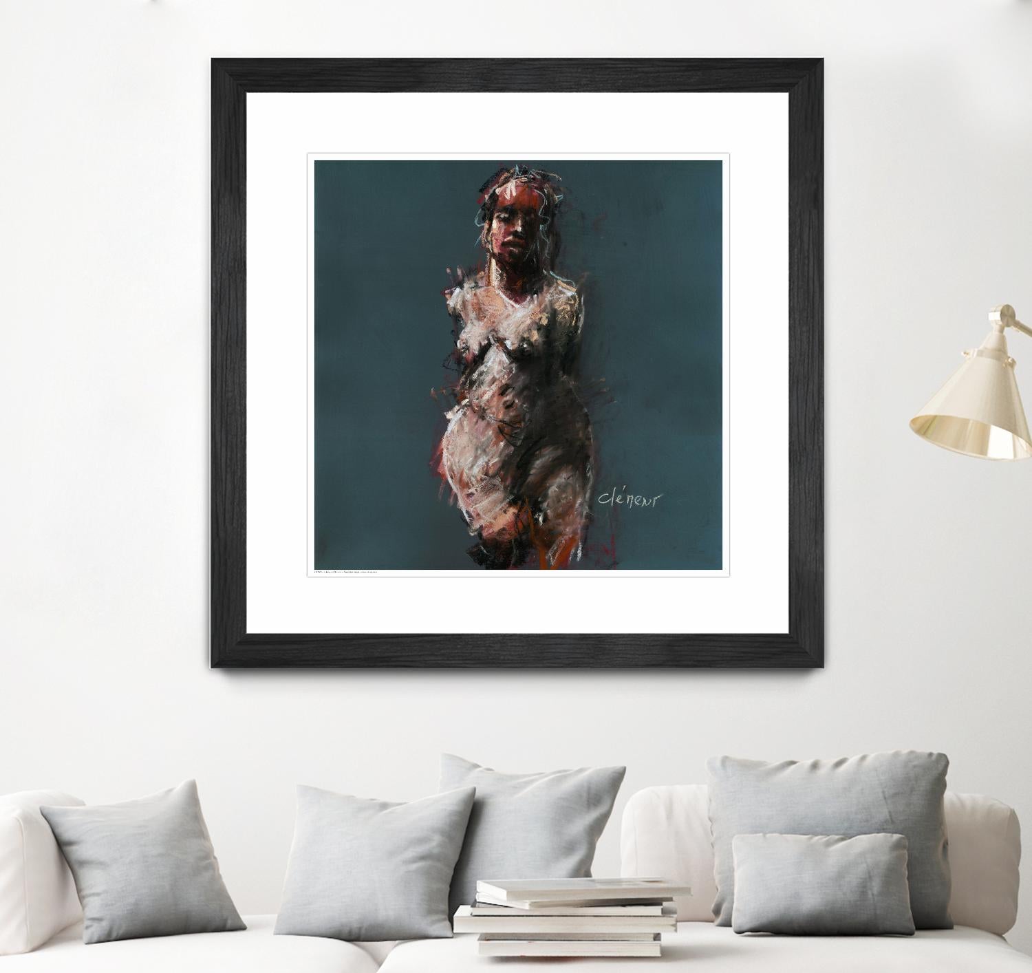 Emary by Jacques Clement on GIANT ART - beige nude