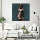 Emary by Jacques Clement on GIANT ART - beige nude