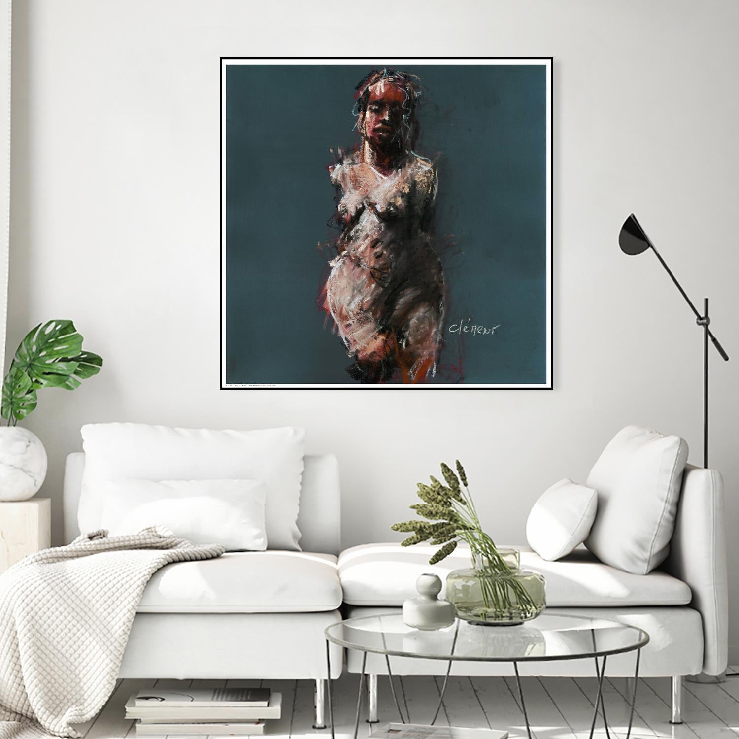 Emary by Jacques Clement on GIANT ART - beige nude