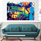 Delvautitude by Ray Lengelé on GIANT ART - blue pop art - alternative