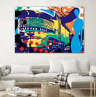 Delvautitude by Ray Lengelé on GIANT ART - blue pop art - alternative