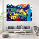 Delvautitude by Ray Lengelé on GIANT ART - blue pop art - alternative