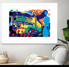 Delvautitude by Ray Lengelé on GIANT ART - blue pop art - alternative