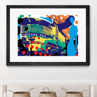 Delvautitude by Ray Lengelé on GIANT ART - blue pop art - alternative