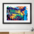 Delvautitude by Ray Lengelé on GIANT ART - blue pop art - alternative