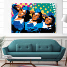 Sisters by Ray Lengelé on GIANT ART - green pop art - alternative
