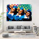 Sisters by Ray Lengelé on GIANT ART - green pop art - alternative