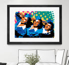 Sisters by Ray Lengelé on GIANT ART - green pop art - alternative