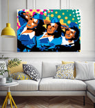 Sisters by Ray Lengelé on GIANT ART - green pop art - alternative