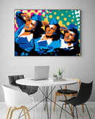 Sisters by Ray Lengelé on GIANT ART - green pop art - alternative