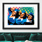 Sisters by Ray Lengelé on GIANT ART - green pop art - alternative