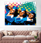 Sisters by Ray Lengelé on GIANT ART - green pop art - alternative