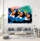 Sisters by Ray Lengelé on GIANT ART - green pop art - alternative