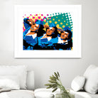 Sisters by Ray Lengelé on GIANT ART - green pop art - alternative