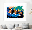 Sisters by Ray Lengelé on GIANT ART - green pop art - alternative