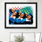 Sisters by Ray Lengelé on GIANT ART - green pop art - alternative