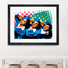 Sisters by Ray Lengelé on GIANT ART - green pop art - alternative